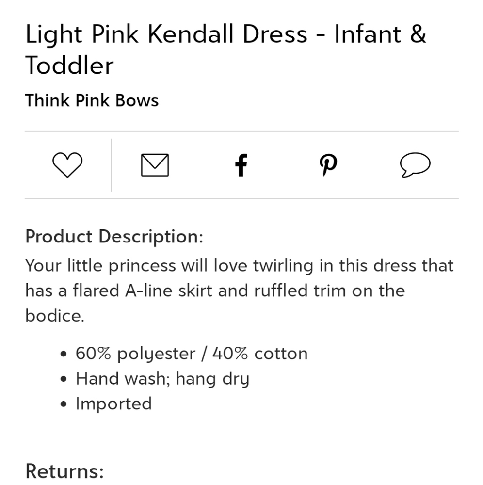 Pink Dress - Picture 6 of 6